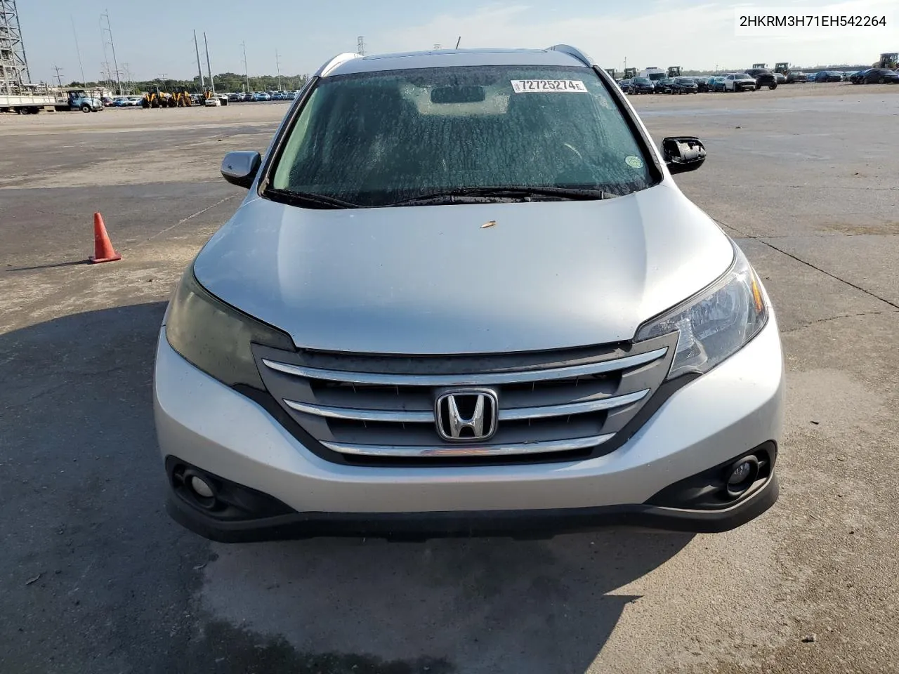 2014 Honda Cr-V Exl VIN: 2HKRM3H71EH542264 Lot: 72725274