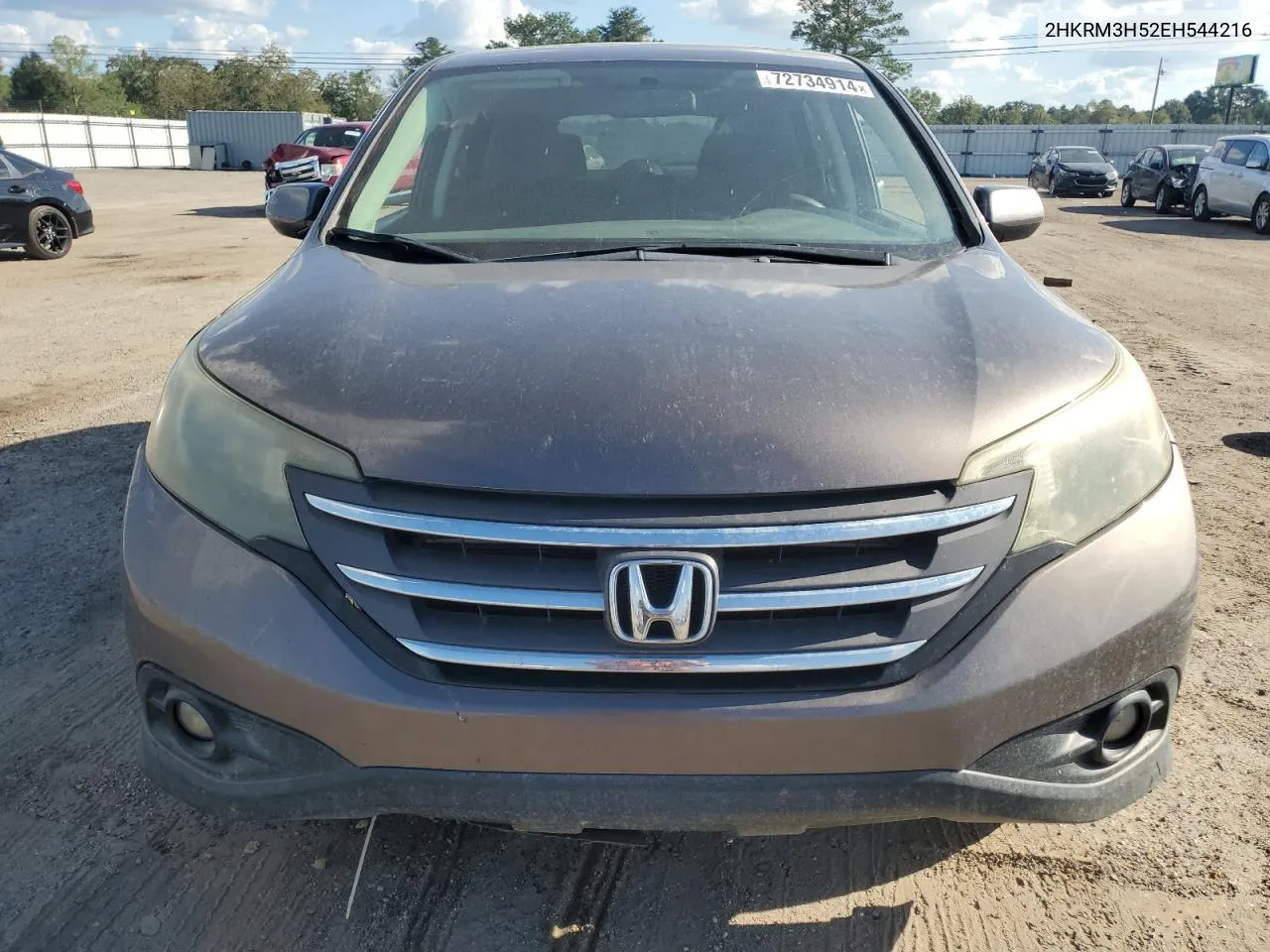 2HKRM3H52EH544216 2014 Honda Cr-V Ex