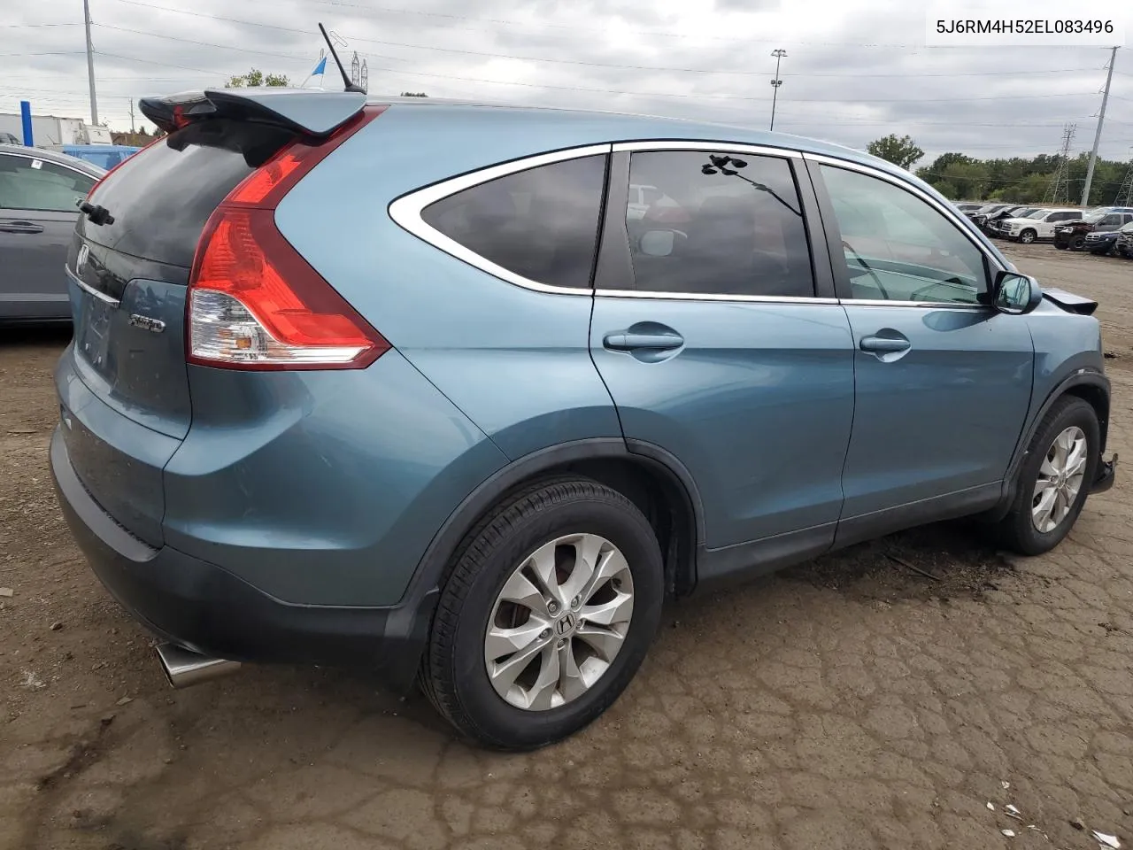 5J6RM4H52EL083496 2014 Honda Cr-V Ex