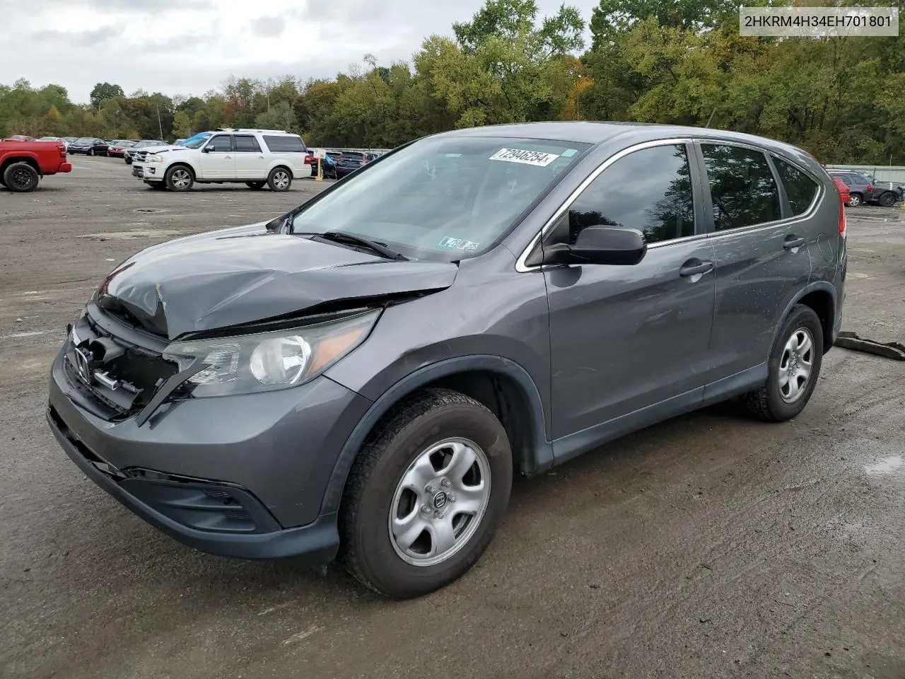 2HKRM4H34EH701801 2014 Honda Cr-V Lx