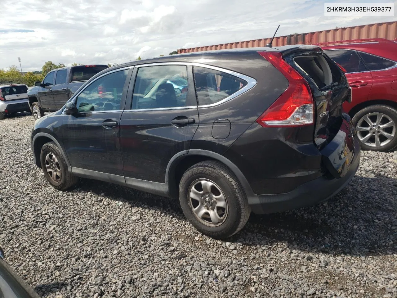 2014 Honda Cr-V Lx VIN: 2HKRM3H33EH539377 Lot: 72980044