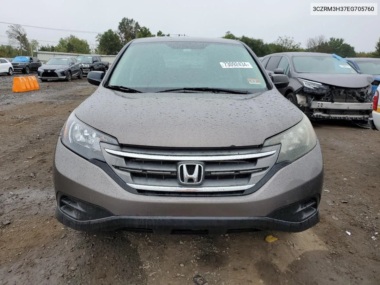 3CZRM3H37EG705760 2014 Honda Cr-V Lx