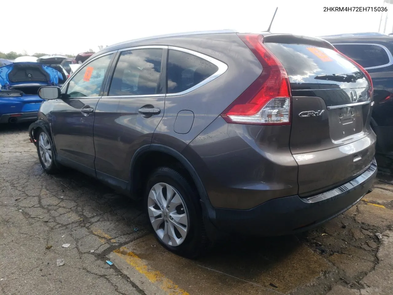 2HKRM4H72EH715036 2014 Honda Cr-V Exl