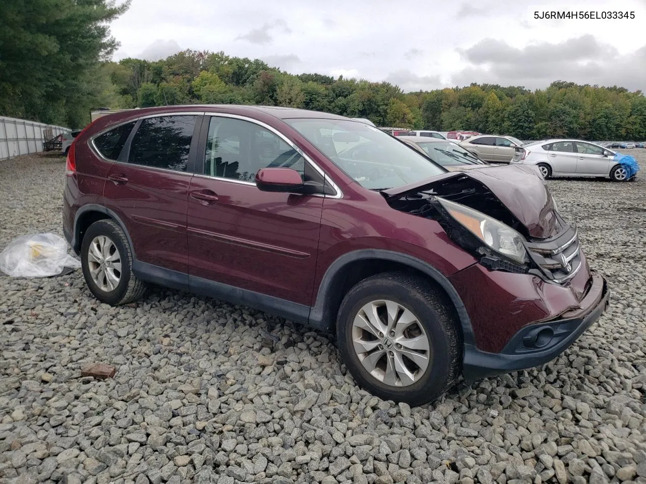 2014 Honda Cr-V Ex VIN: 5J6RM4H56EL033345 Lot: 73222054