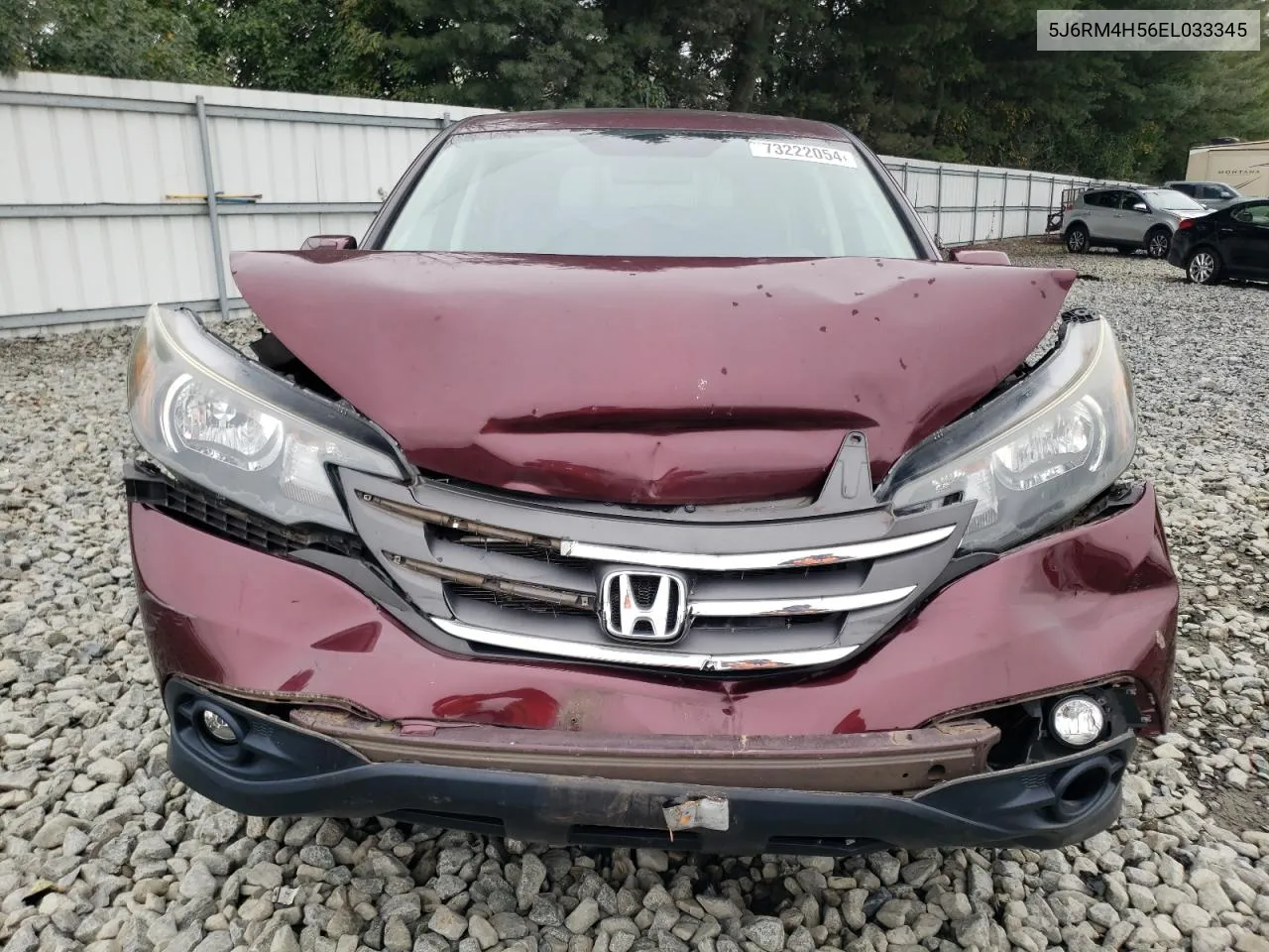 5J6RM4H56EL033345 2014 Honda Cr-V Ex