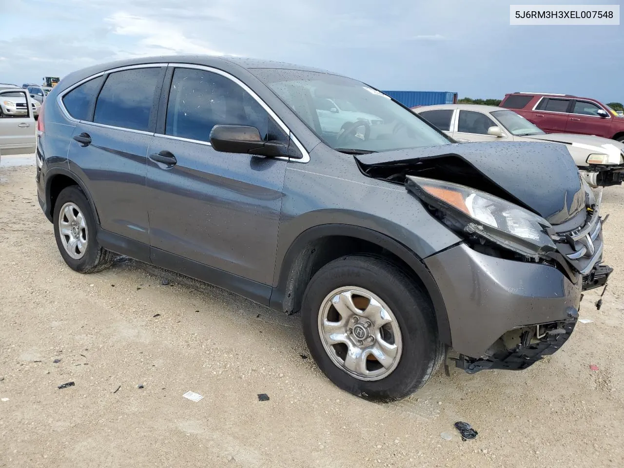 5J6RM3H3XEL007548 2014 Honda Cr-V Lx