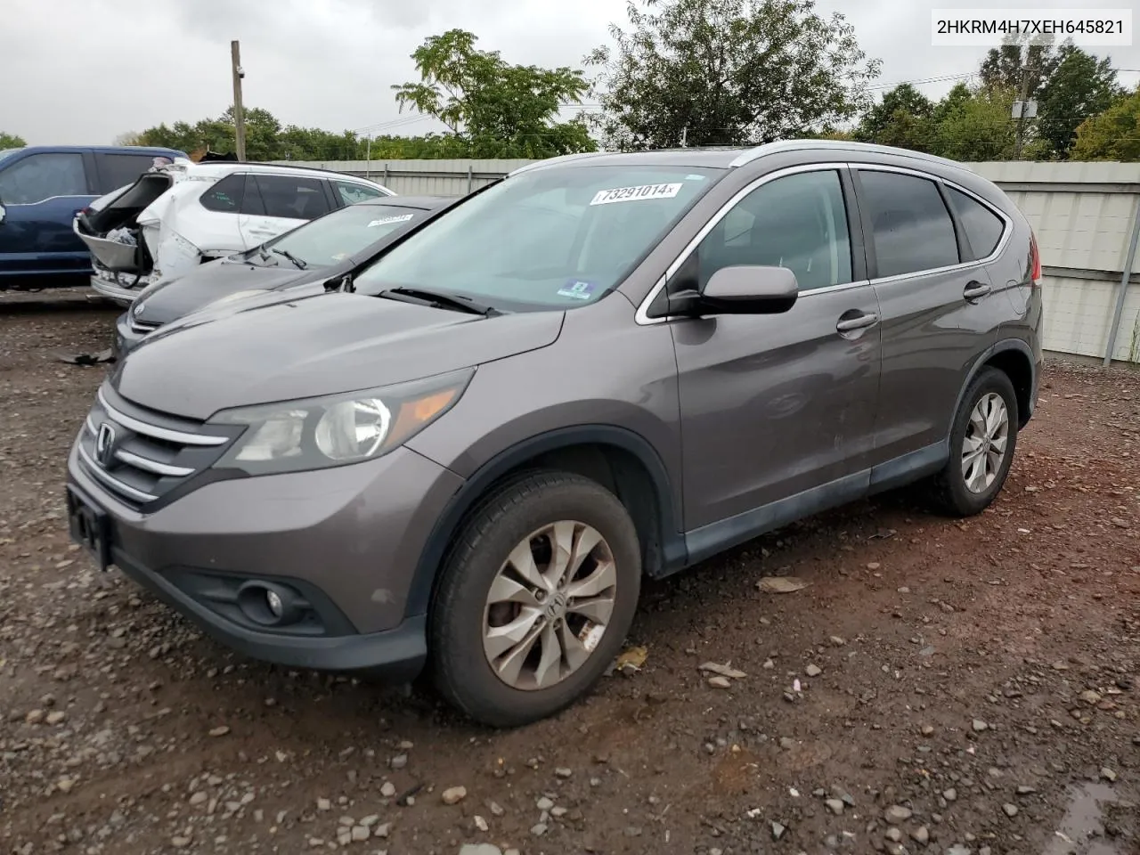 2HKRM4H7XEH645821 2014 Honda Cr-V Exl