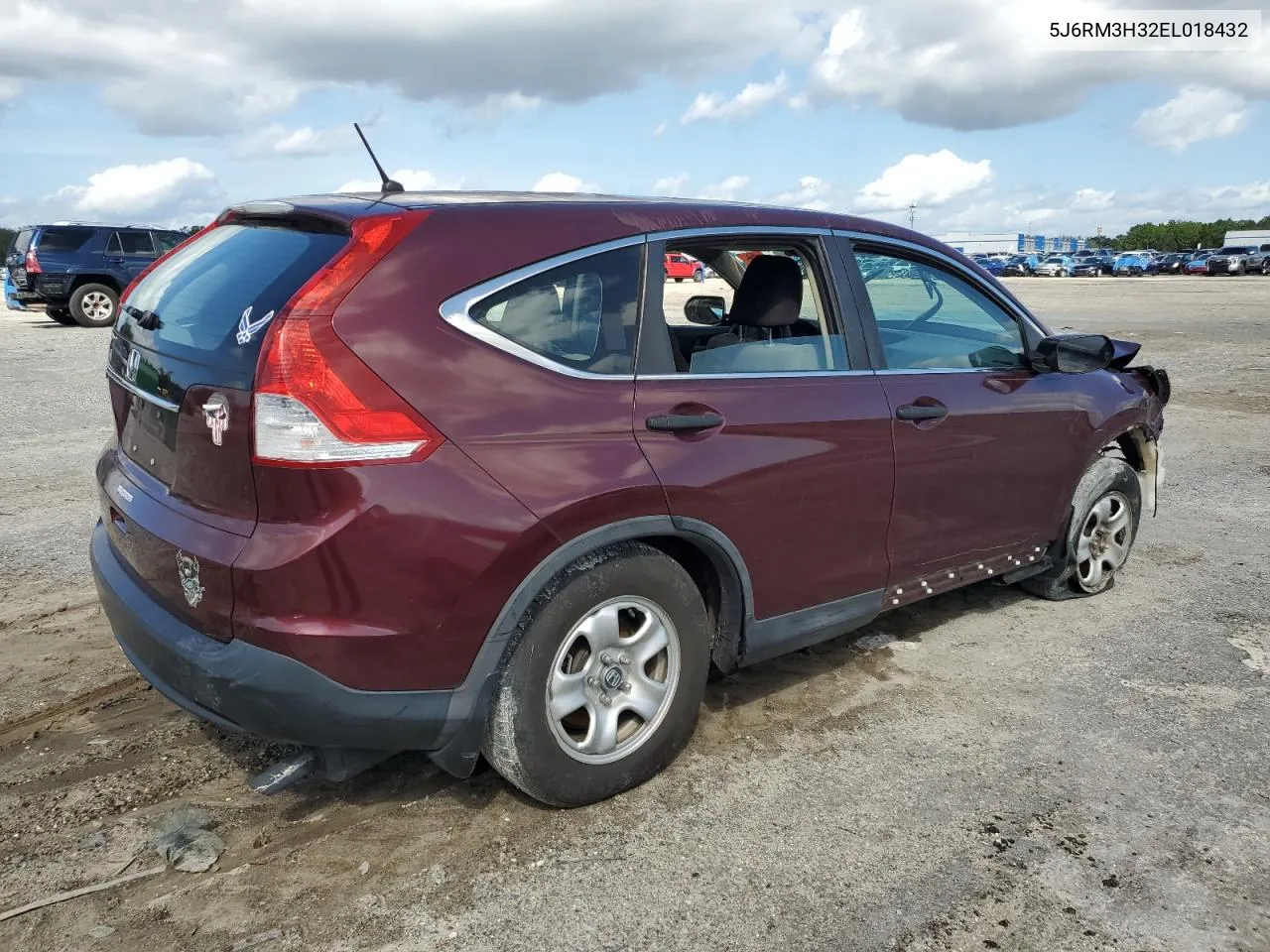 2014 Honda Cr-V Lx VIN: 5J6RM3H32EL018432 Lot: 73363374