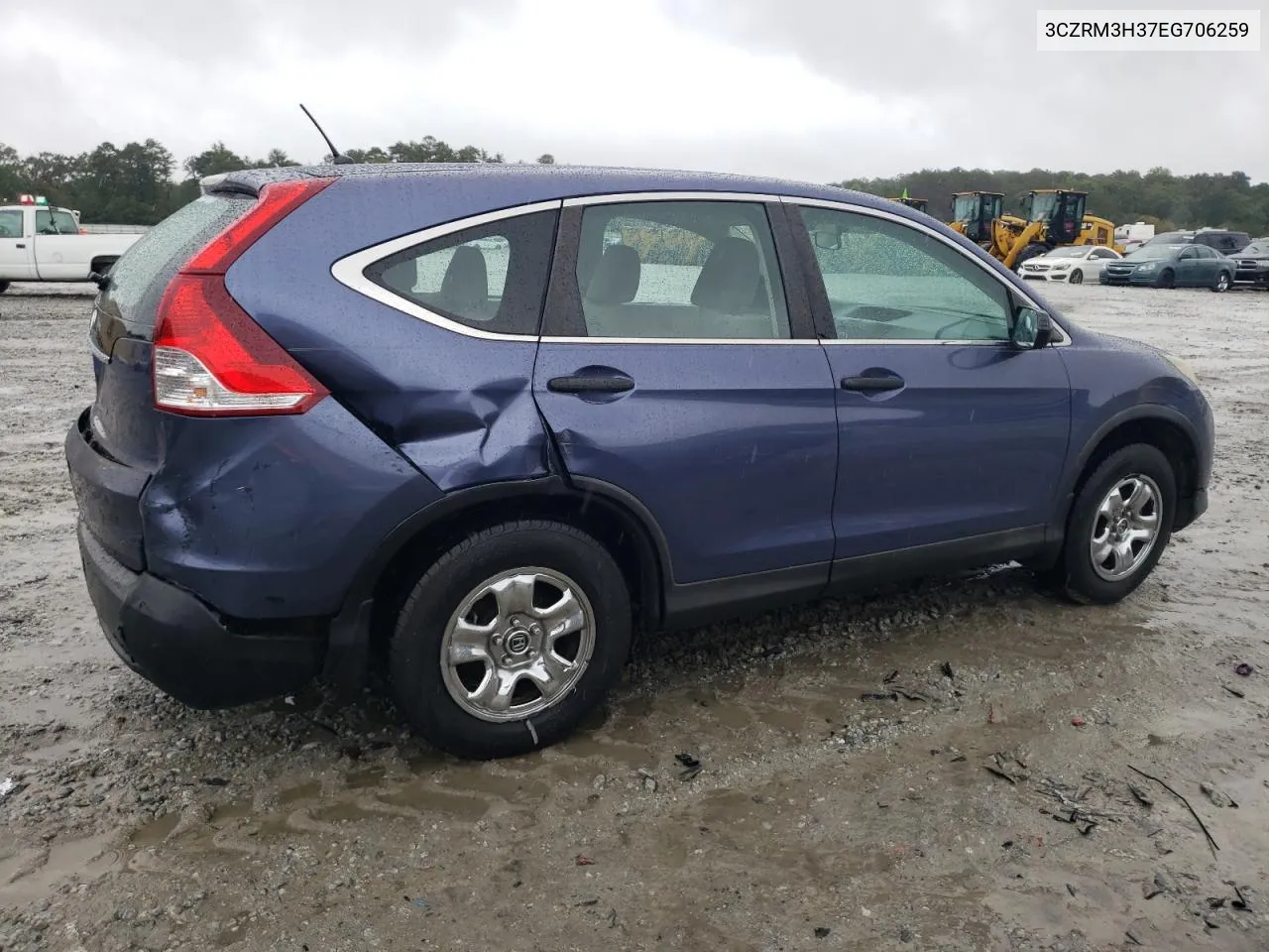 2014 Honda Cr-V Lx VIN: 3CZRM3H37EG706259 Lot: 73377244