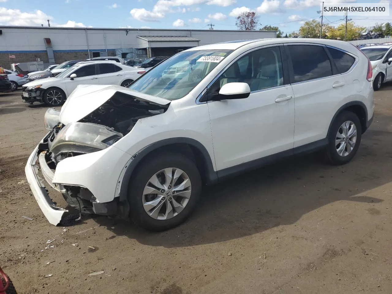 5J6RM4H5XEL064100 2014 Honda Cr-V Ex