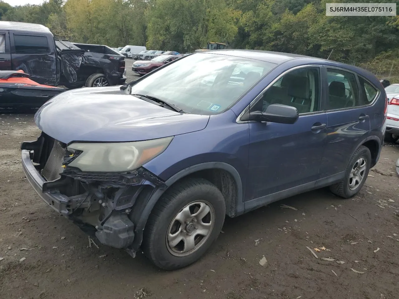 5J6RM4H35EL075116 2014 Honda Cr-V Lx