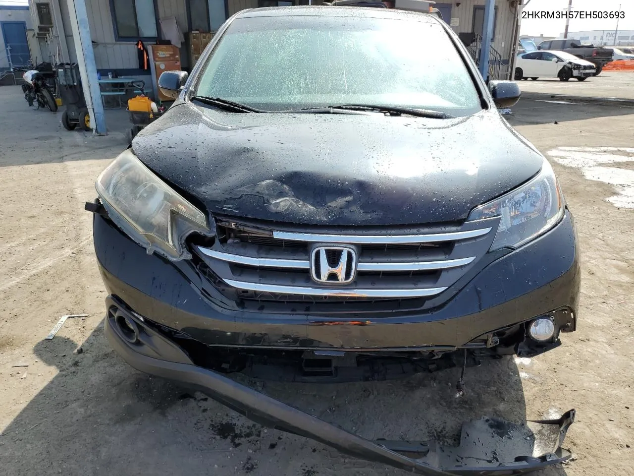 2HKRM3H57EH503693 2014 Honda Cr-V Ex