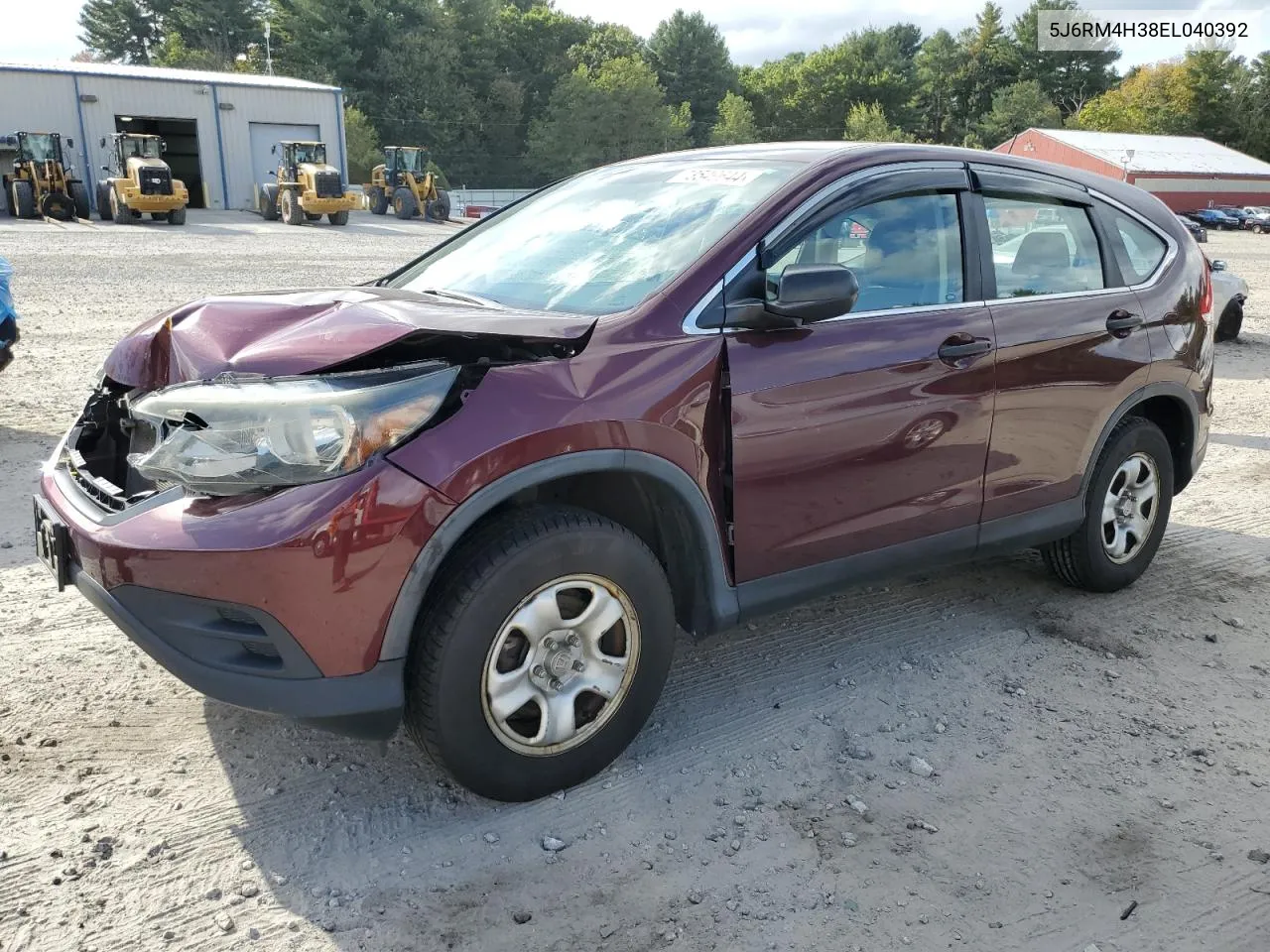 5J6RM4H38EL040392 2014 Honda Cr-V Lx