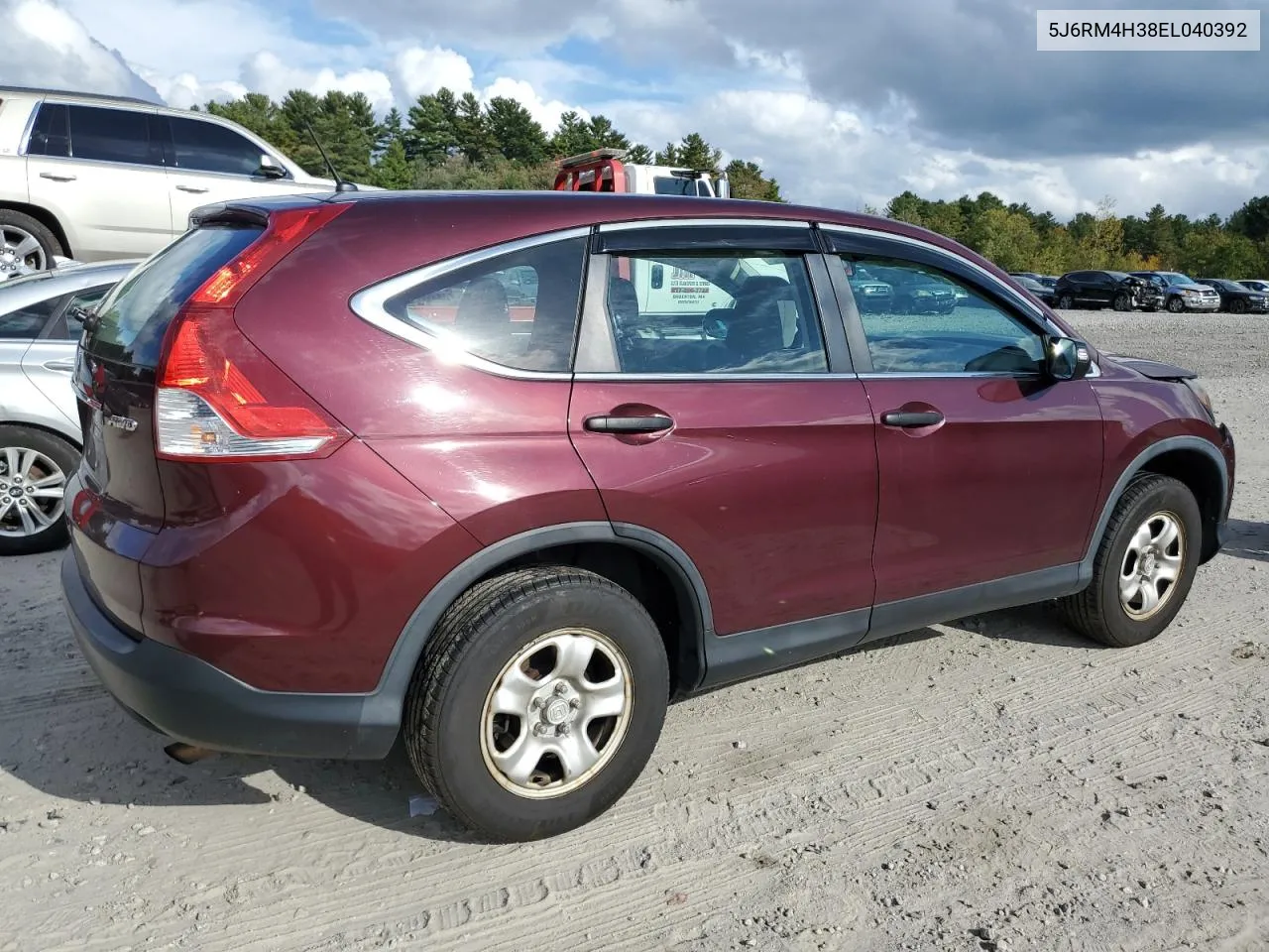 5J6RM4H38EL040392 2014 Honda Cr-V Lx