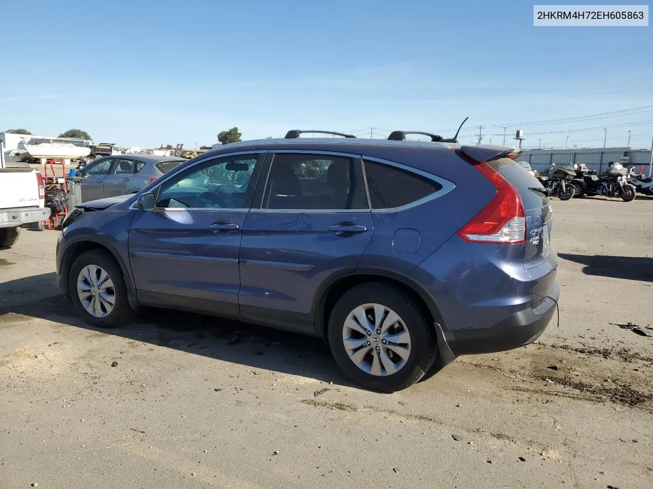 2HKRM4H72EH605863 2014 Honda Cr-V Exl