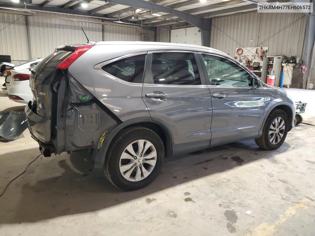 2HKRM4H77EH606572 2014 Honda Cr-V Exl