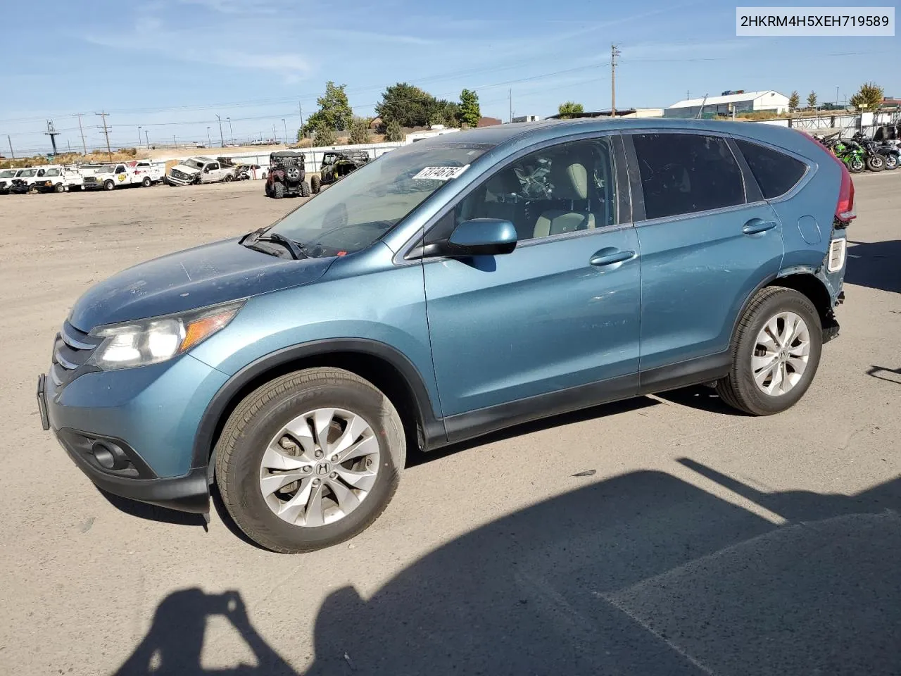 2014 Honda Cr-V Ex VIN: 2HKRM4H5XEH719589 Lot: 73746764