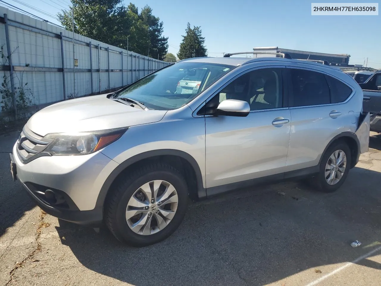 2HKRM4H77EH635098 2014 Honda Cr-V Exl