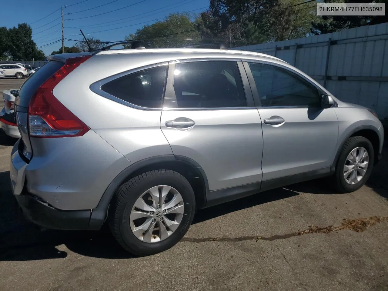 2HKRM4H77EH635098 2014 Honda Cr-V Exl