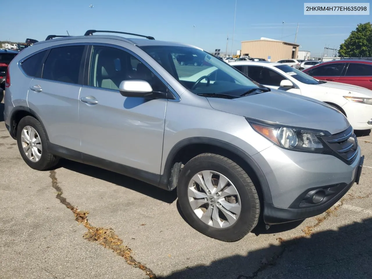 2HKRM4H77EH635098 2014 Honda Cr-V Exl