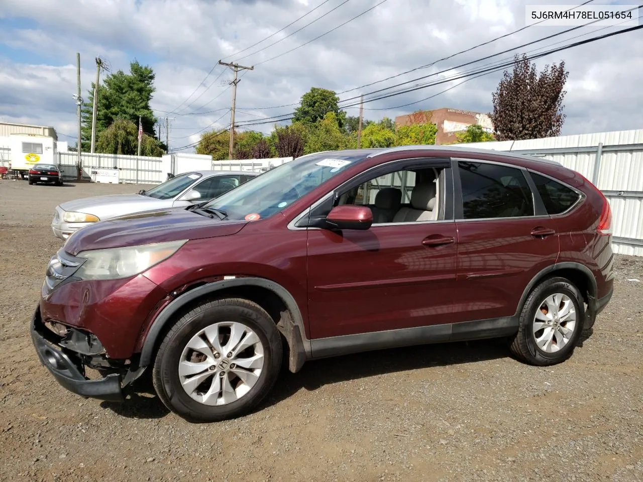 2014 Honda Cr-V Exl VIN: 5J6RM4H78EL051654 Lot: 73770774