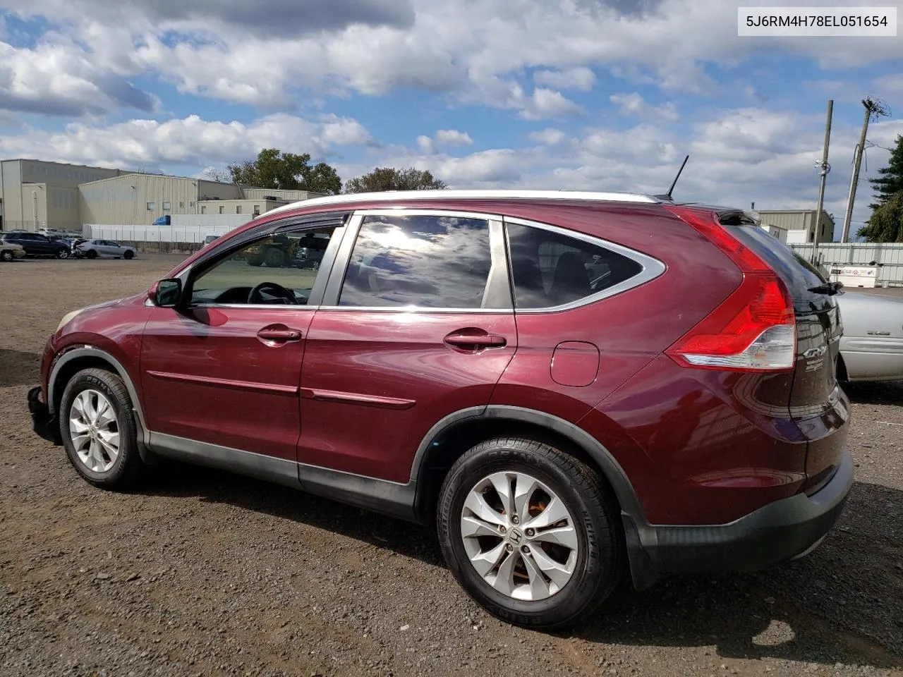 5J6RM4H78EL051654 2014 Honda Cr-V Exl