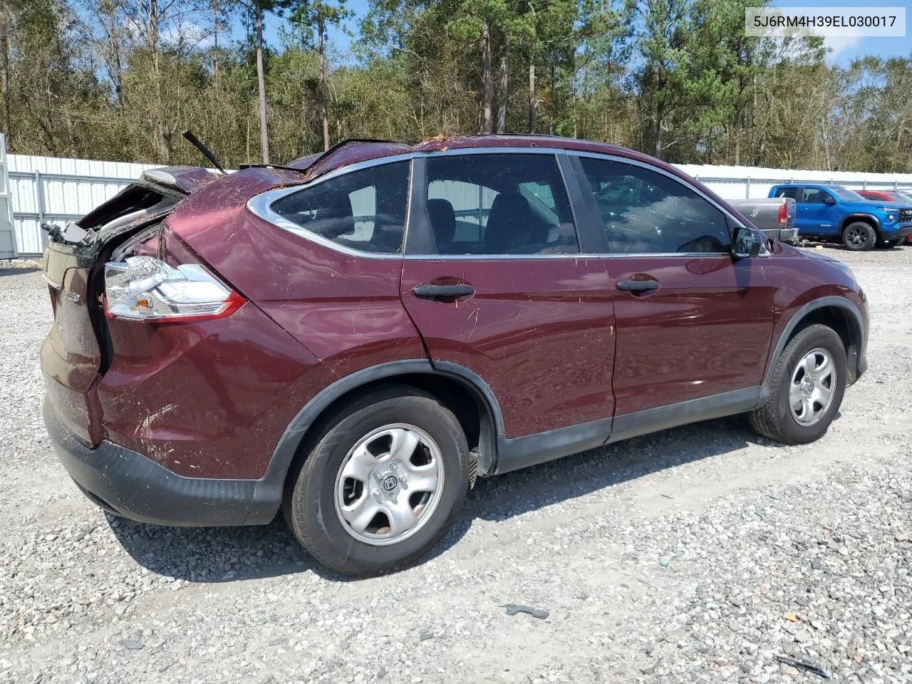 2014 Honda Cr-V Lx VIN: 5J6RM4H39EL030017 Lot: 73954424