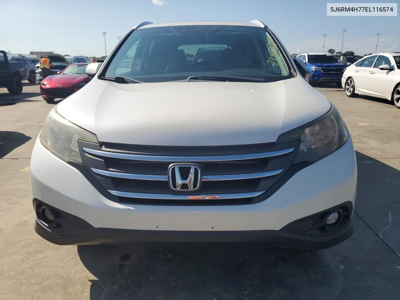 5J6RM4H77EL116574 2014 Honda Cr-V Exl