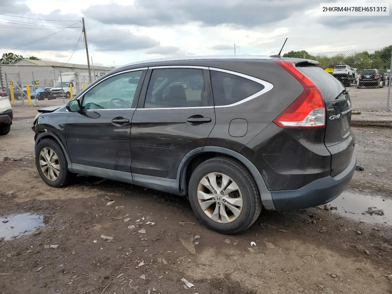 2014 Honda Cr-V Exl VIN: 2HKRM4H78EH651312 Lot: 74017274