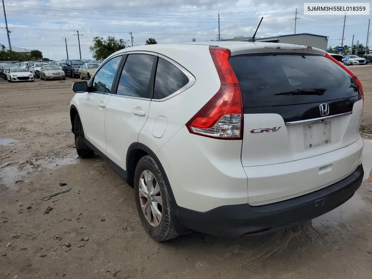 2014 Honda Cr-V Ex VIN: 5J6RM3H55EL018359 Lot: 74041814