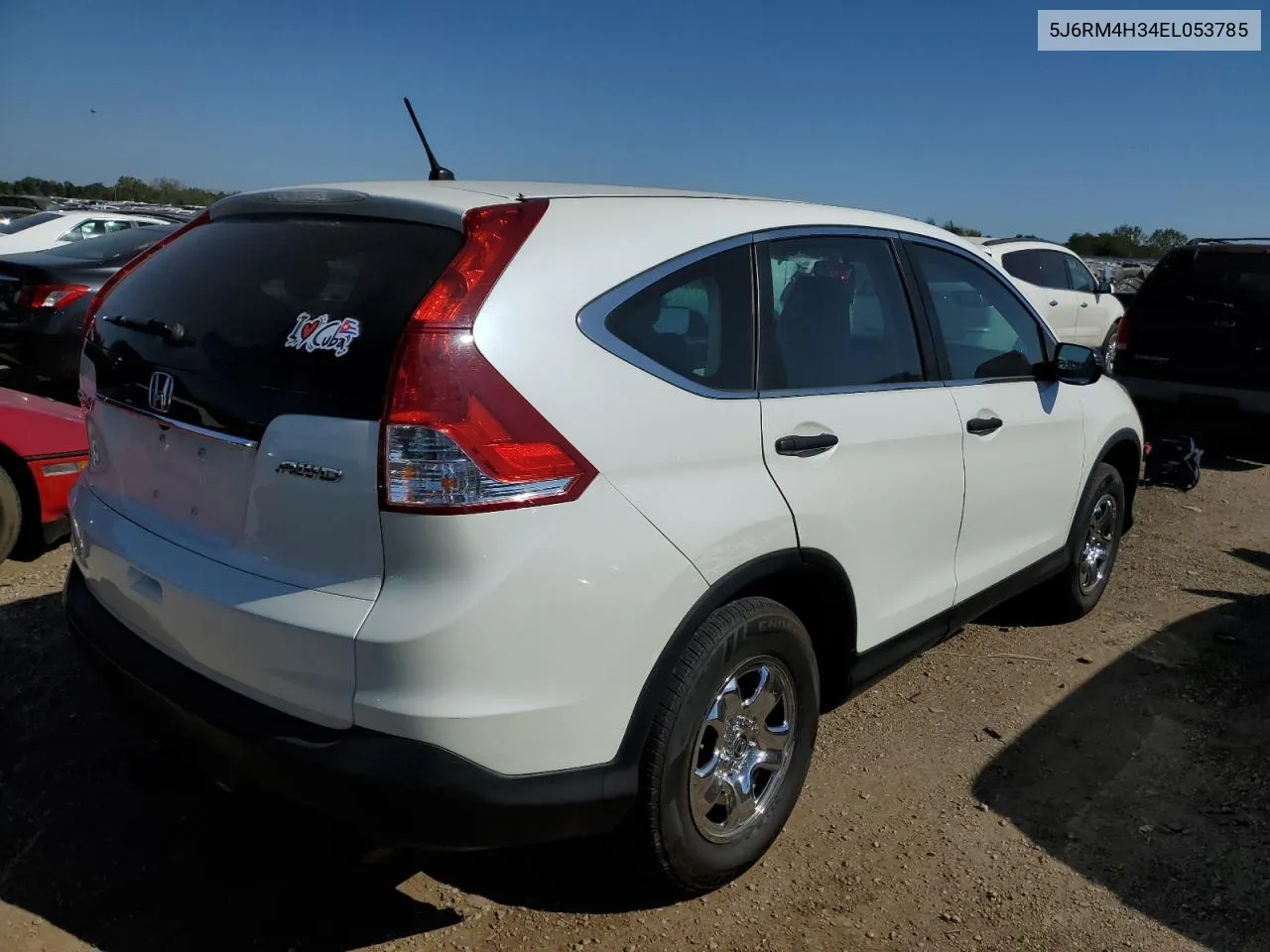 2014 Honda Cr-V 4D 4W VIN: 5J6RM4H34EL053785 Lot: 74042234