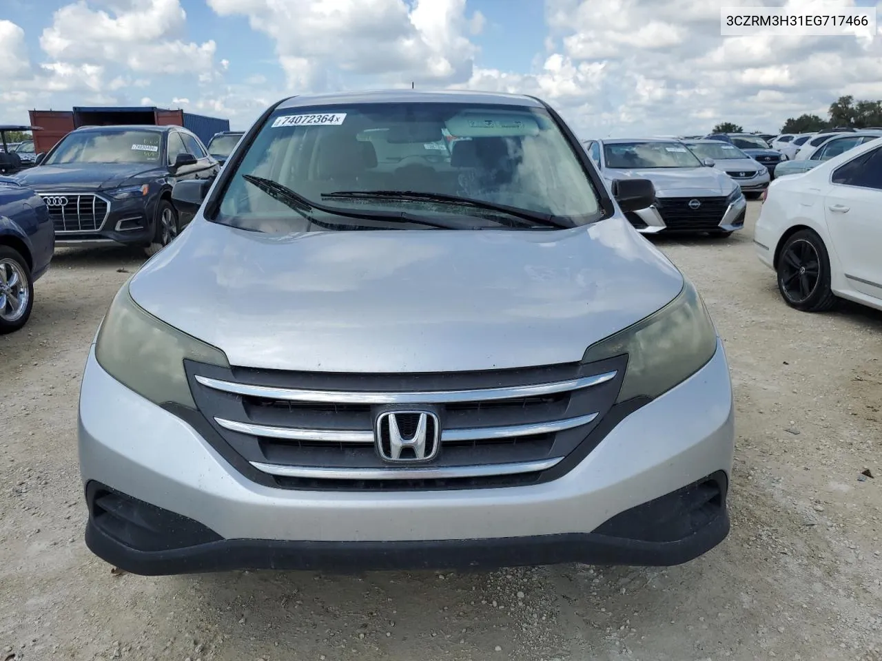 2014 Honda Cr-V Lx VIN: 3CZRM3H31EG717466 Lot: 74072364