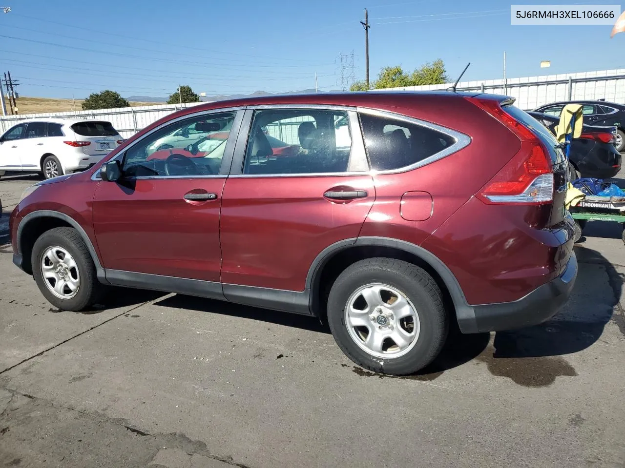 5J6RM4H3XEL106666 2014 Honda Cr-V Lx