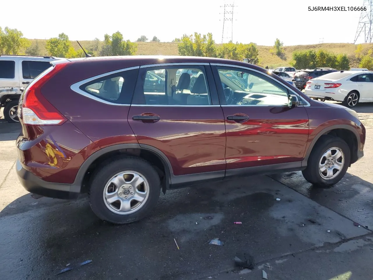 5J6RM4H3XEL106666 2014 Honda Cr-V Lx