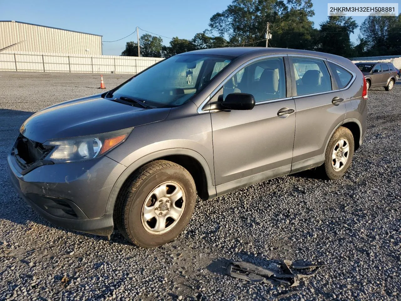 2014 Honda Cr-V Lx VIN: 2HKRM3H32EH508881 Lot: 74084394