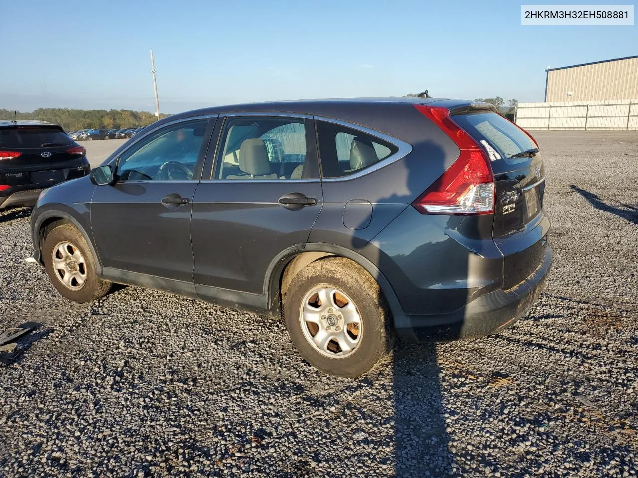 2014 Honda Cr-V Lx VIN: 2HKRM3H32EH508881 Lot: 74084394