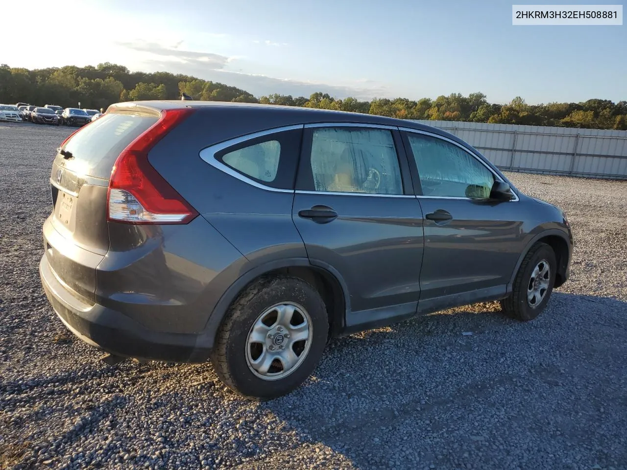 2014 Honda Cr-V Lx VIN: 2HKRM3H32EH508881 Lot: 74084394