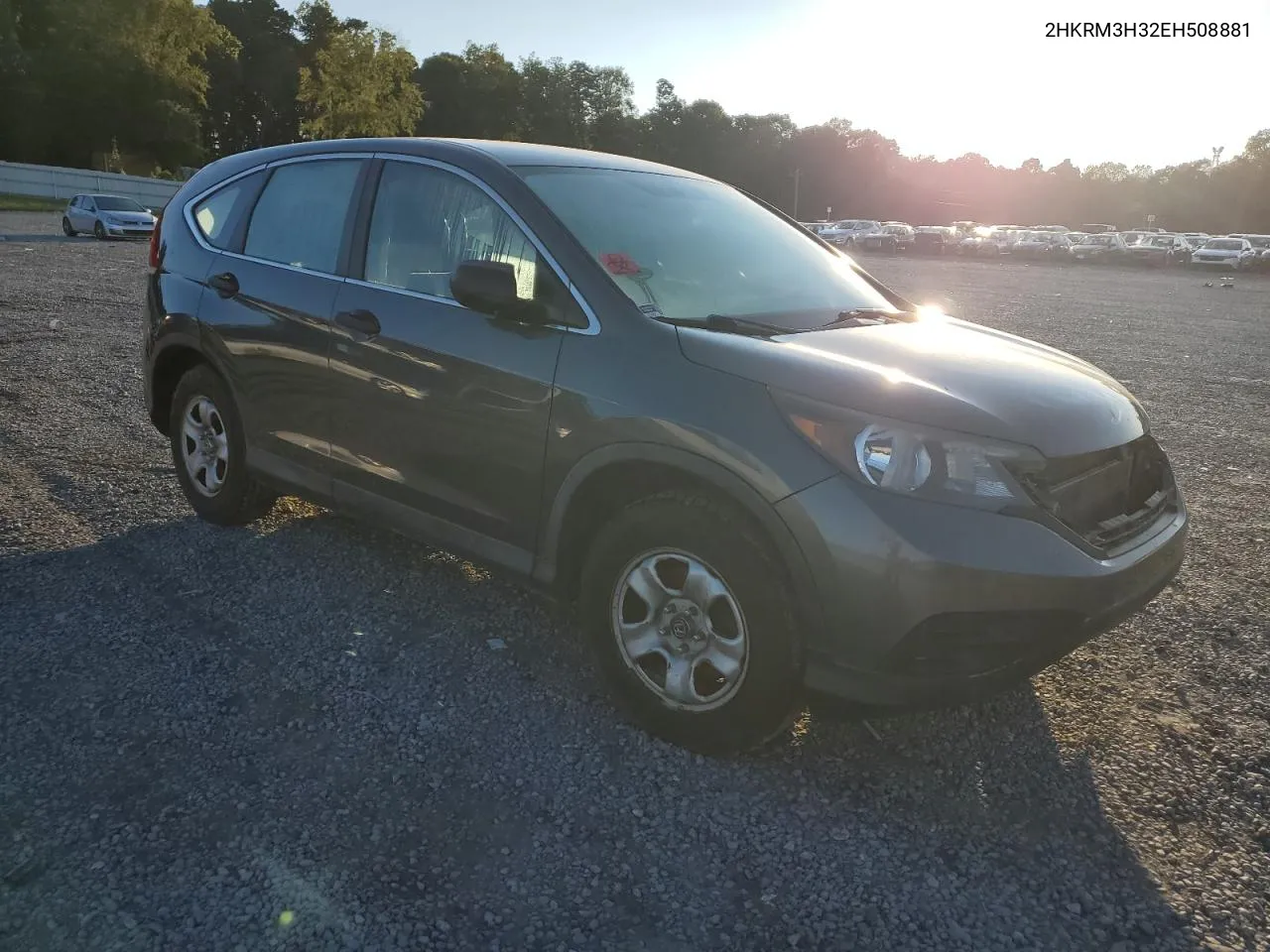 2014 Honda Cr-V Lx VIN: 2HKRM3H32EH508881 Lot: 74084394