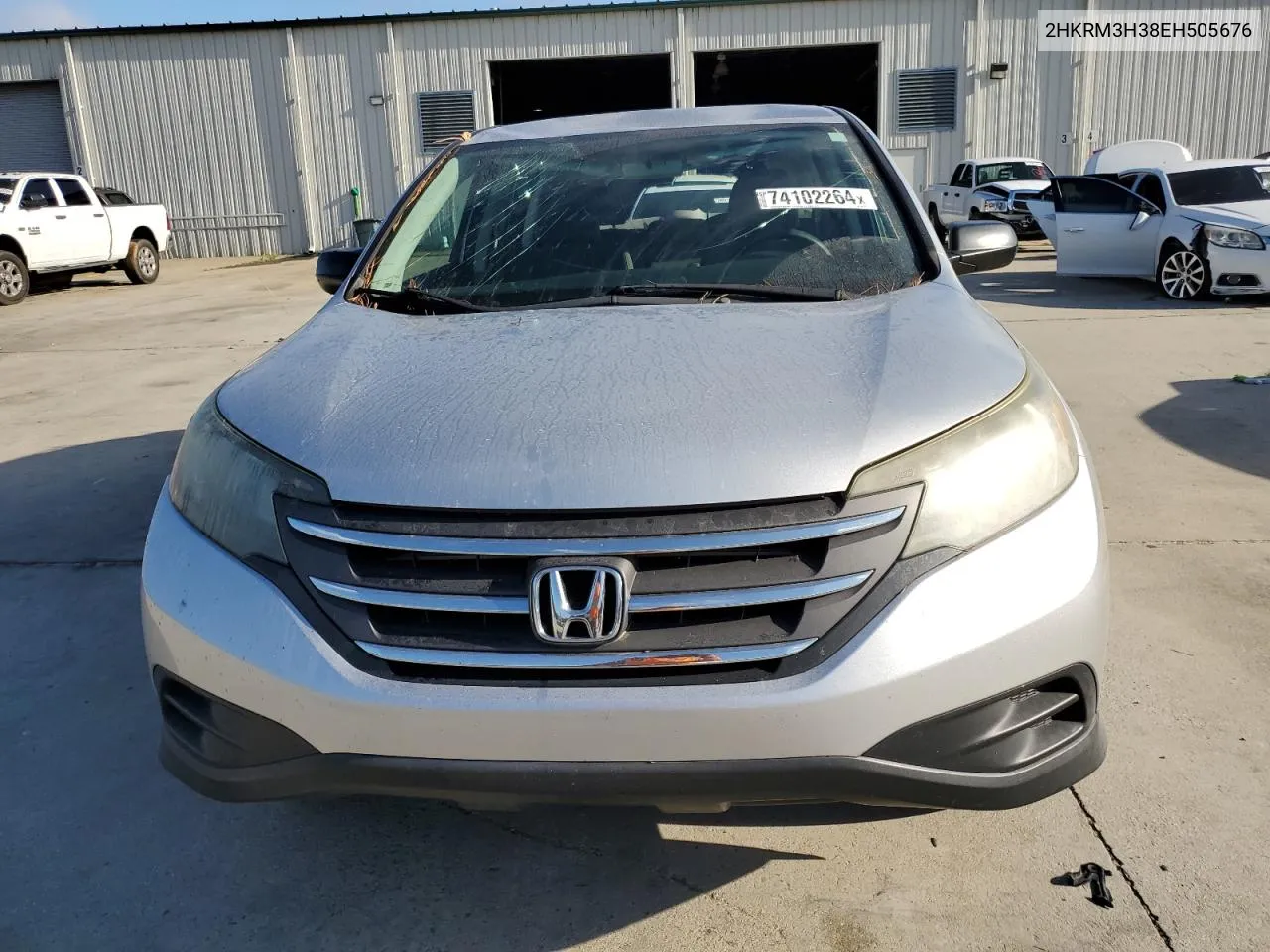 2014 Honda Cr-V Lx VIN: 2HKRM3H38EH505676 Lot: 74102264