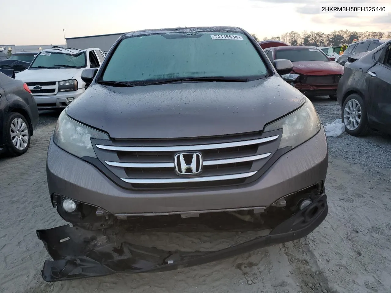 2014 Honda Cr-V Ex VIN: 2HKRM3H50EH525440 Lot: 74115634