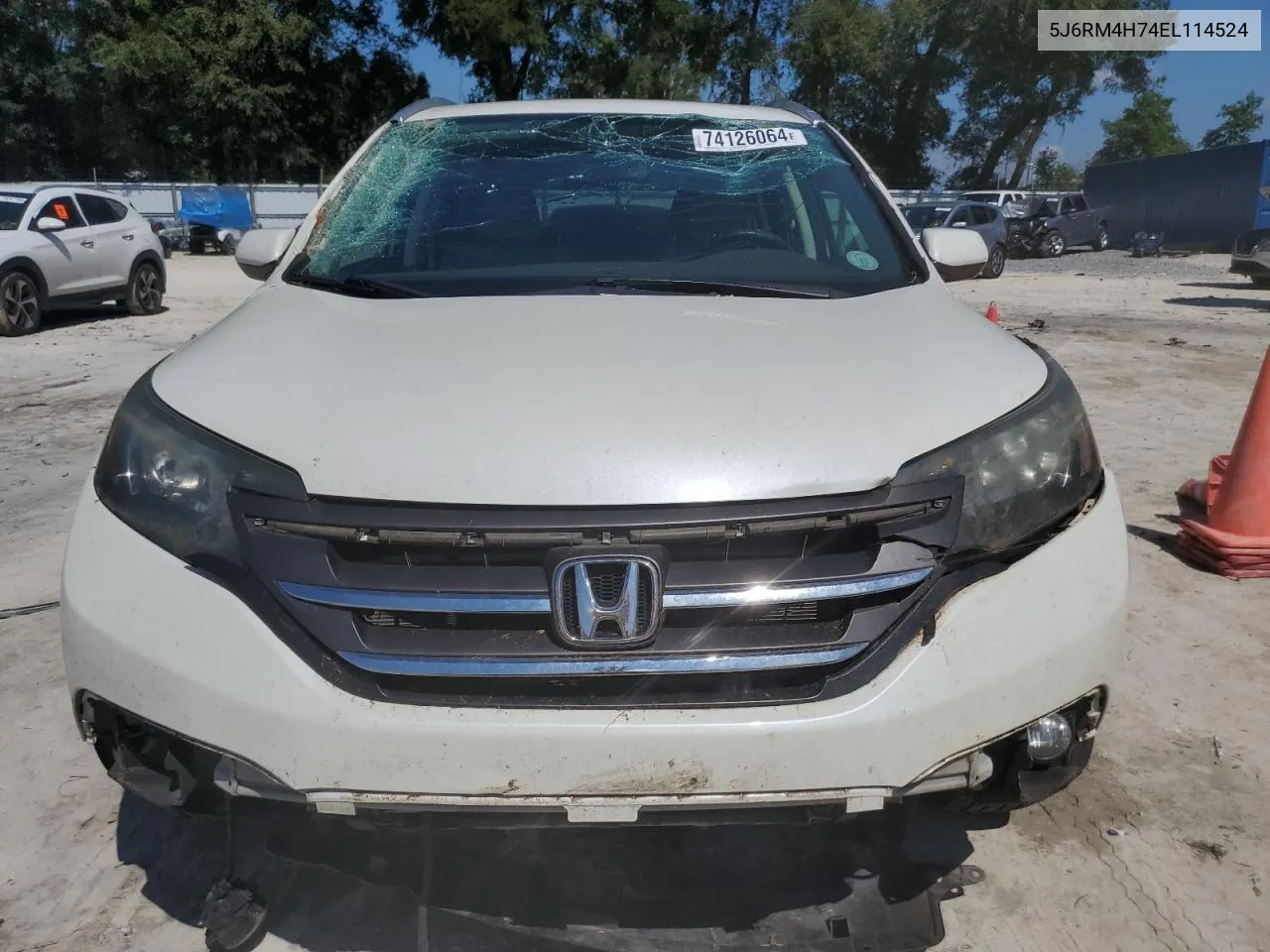 5J6RM4H74EL114524 2014 Honda Cr-V Exl