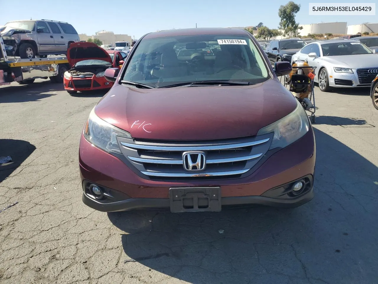 5J6RM3H53EL045429 2014 Honda Cr-V Ex