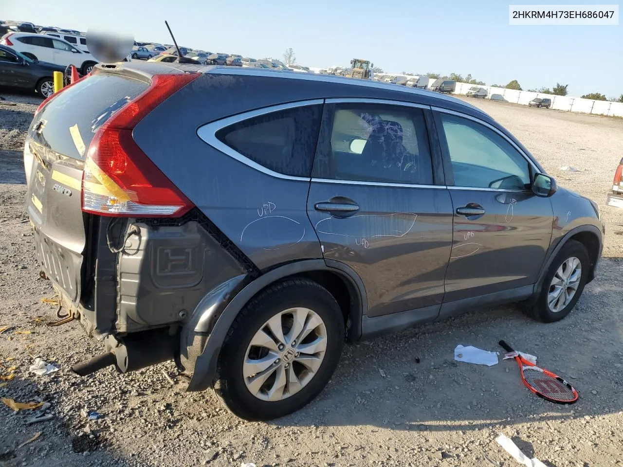 2014 Honda Cr-V Exl VIN: 2HKRM4H73EH686047 Lot: 74166874