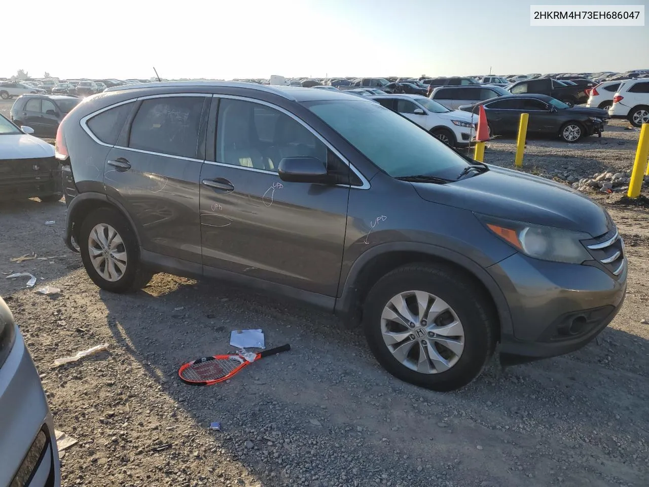 2014 Honda Cr-V Exl VIN: 2HKRM4H73EH686047 Lot: 74166874