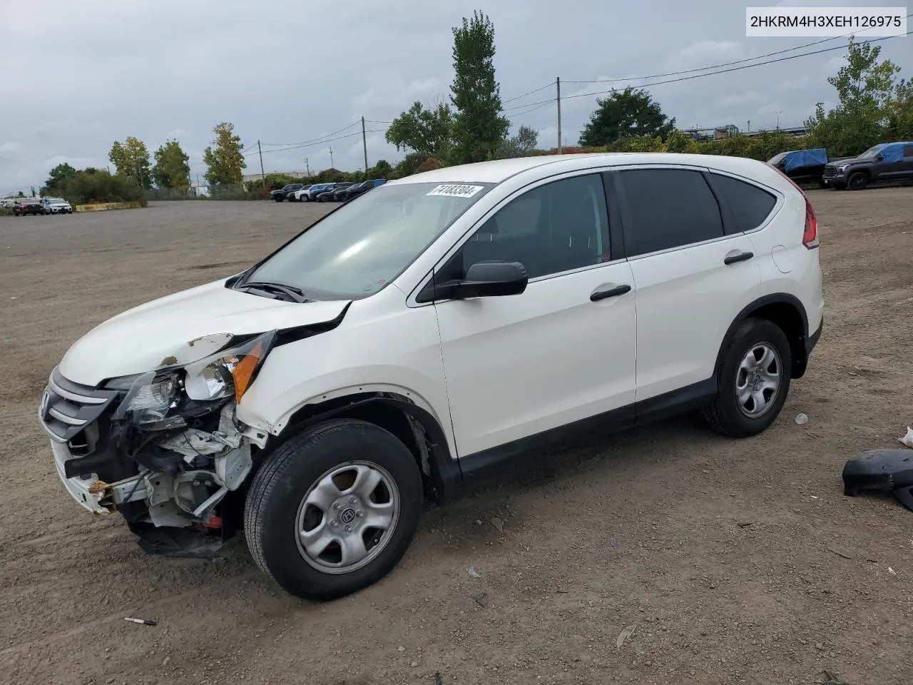 2014 Honda Cr-V Lx VIN: 2HKRM4H3XEH126975 Lot: 74183304