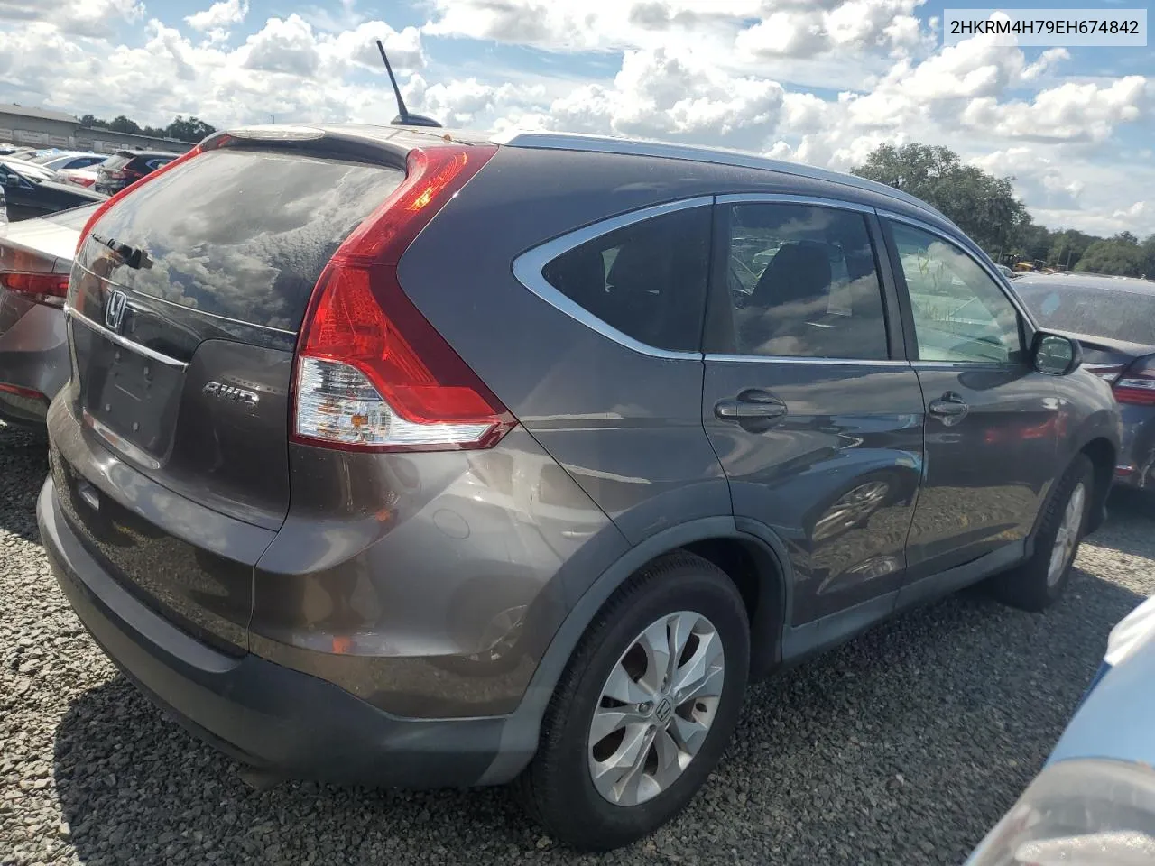 2HKRM4H79EH674842 2014 Honda Cr-V Exl