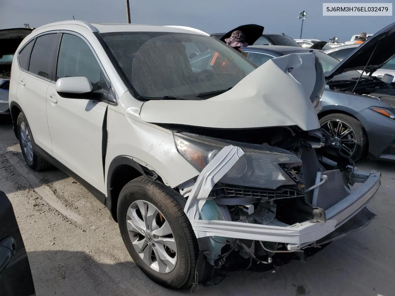 5J6RM3H76EL032479 2014 Honda Cr-V Exl