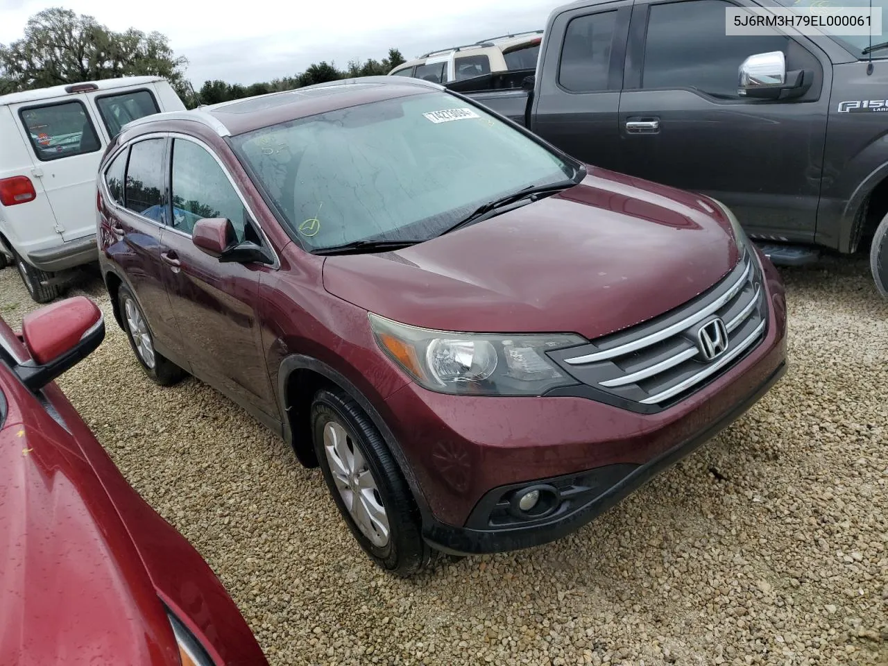 2014 Honda Cr-V Exl VIN: 5J6RM3H79EL000061 Lot: 74273094