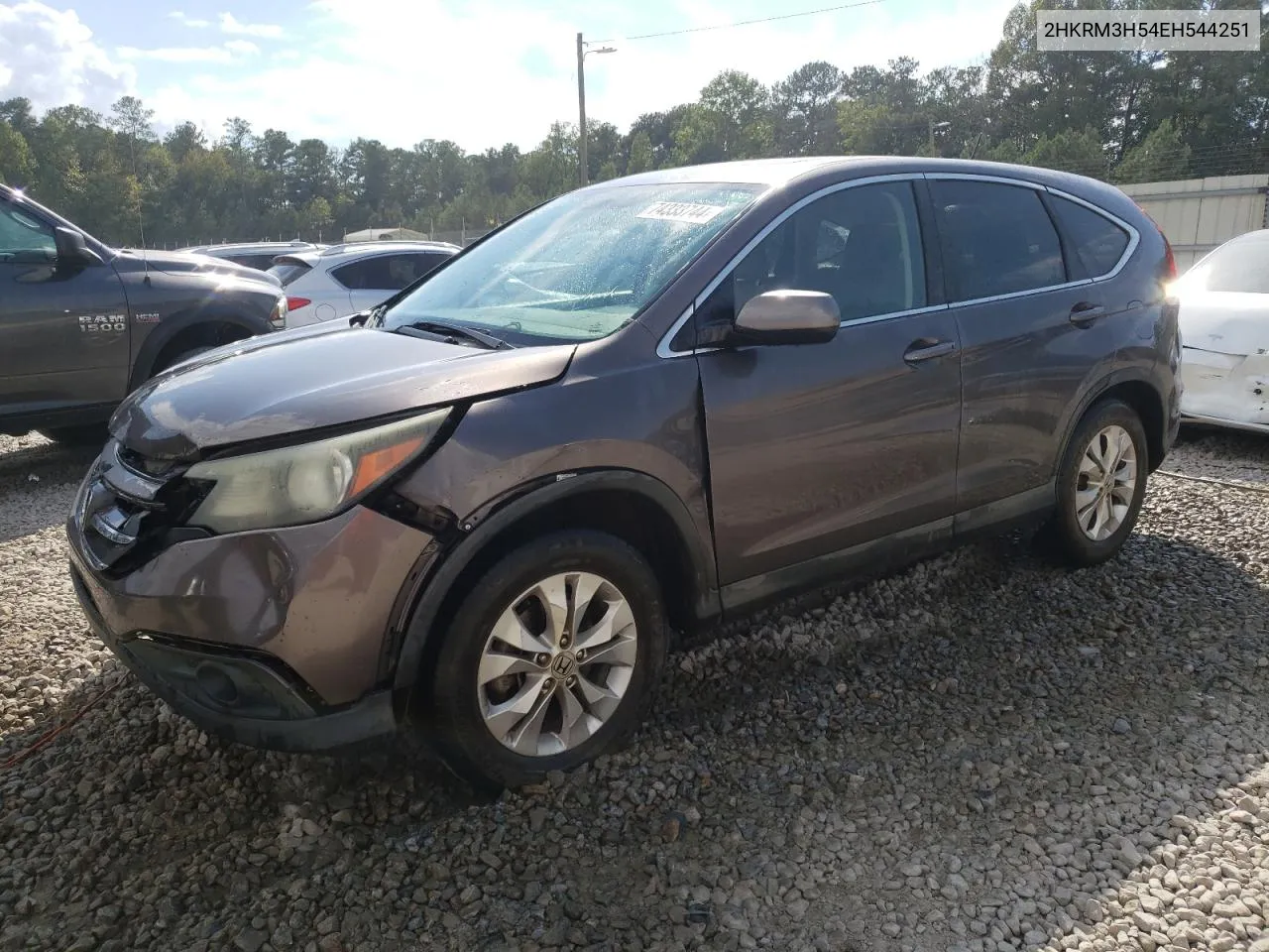 2014 Honda Cr-V Ex VIN: 2HKRM3H54EH544251 Lot: 74333744