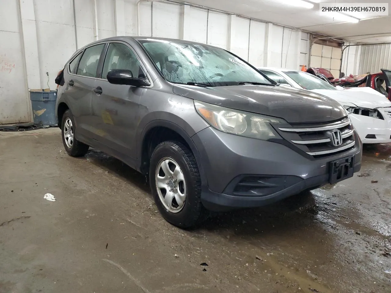 2014 Honda Cr-V Lx VIN: 2HKRM4H39EH670819 Lot: 74595404